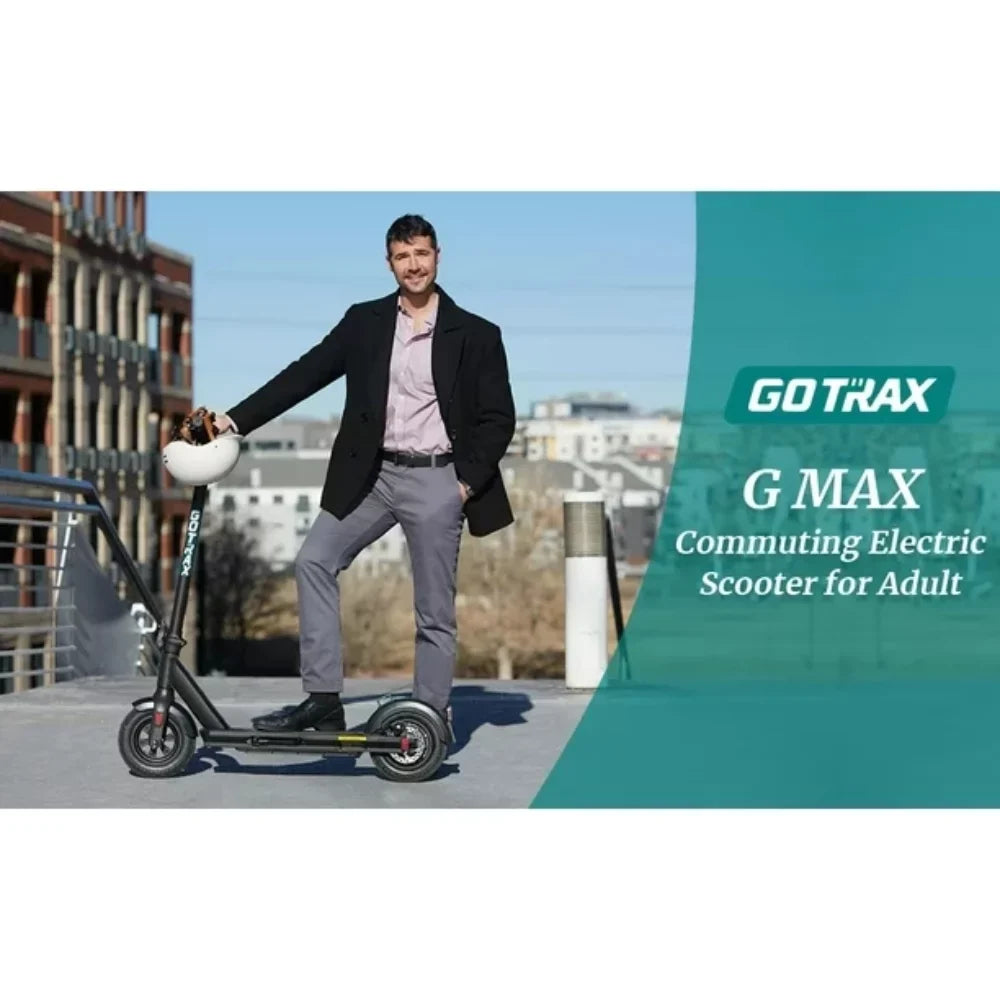 Electric Scooter for Adults, 10" Honeycamb Tire, Max 42 mile & 20 mph by 500W Motor, Folding Electric Scooter for Commute