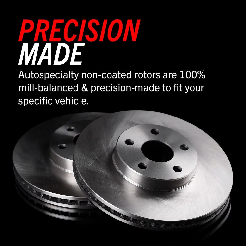 Power Stop Front and Rear Stock Replacement Brake Pad and Rotor Kit  Fits 2019 Nissan Sentra