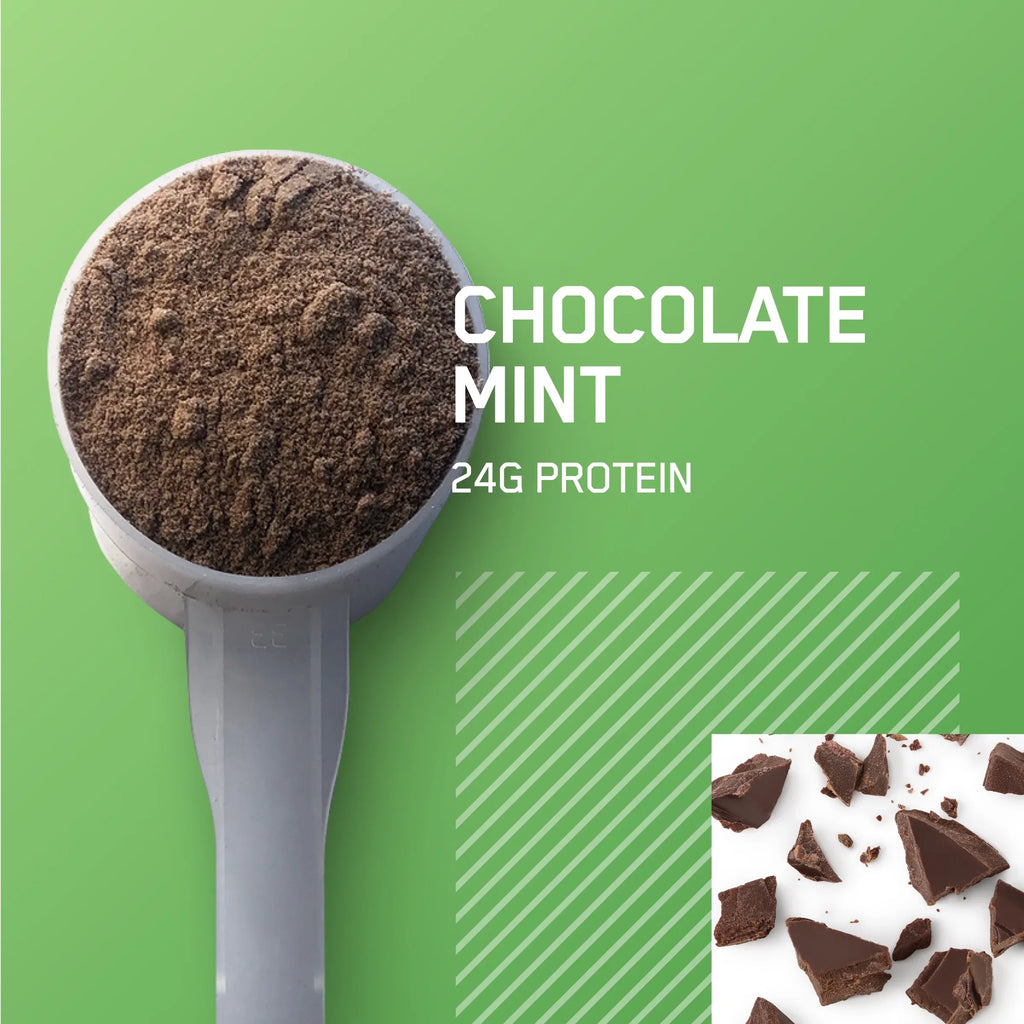 Optimum Nutrition, Gold Standard 100% Whey Protein Powder, Chocolate Mint, 4.94 lb, 70 Servings