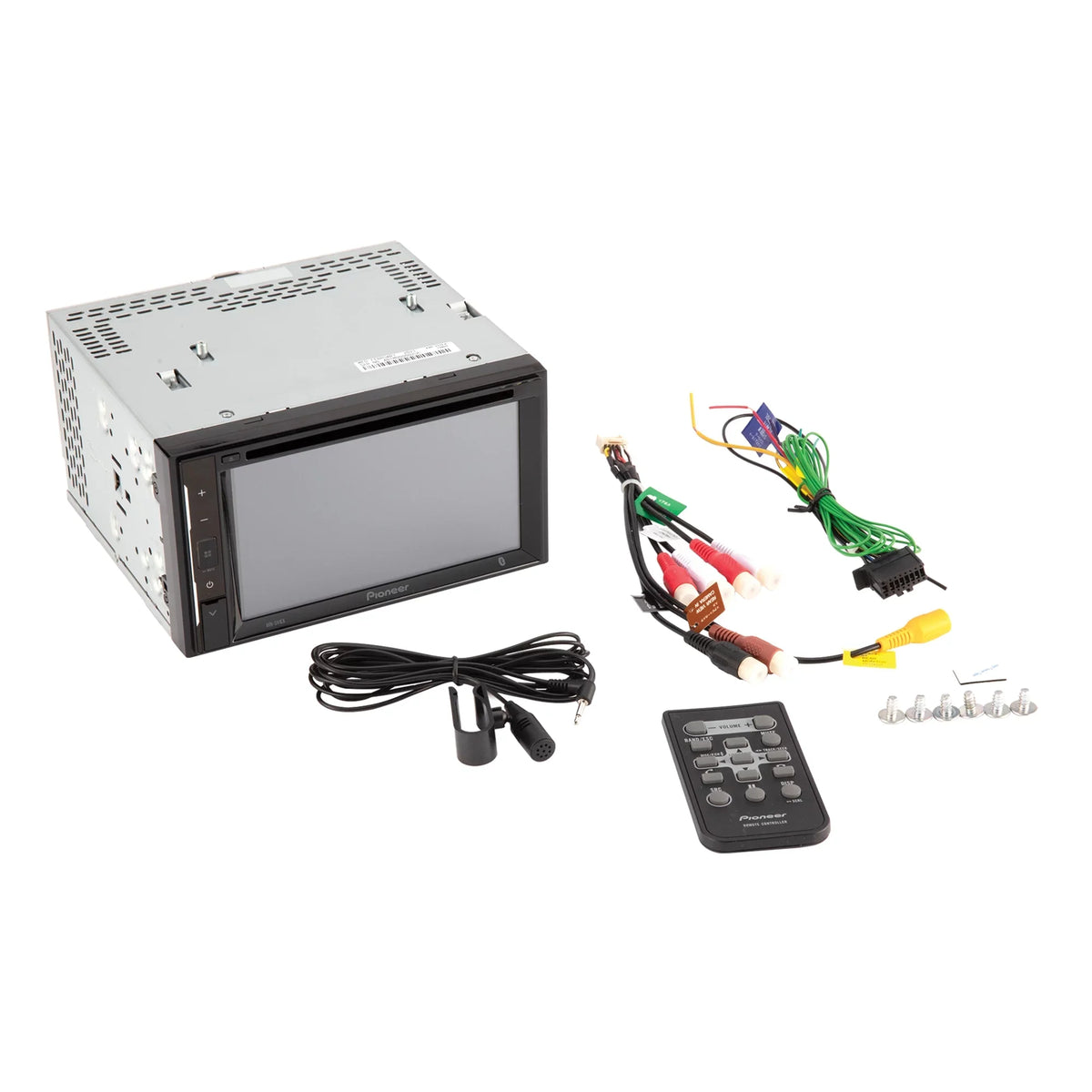 Pioneer 6.2  inch Resistive Touchscreen Back Up Camera Ready -  Receiver - Black
