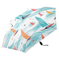 Sailvessel on Sea Compact Folding Umbrella for Rain Windproof Travel Umbrella  50+ Lightweight Packable Arc Size