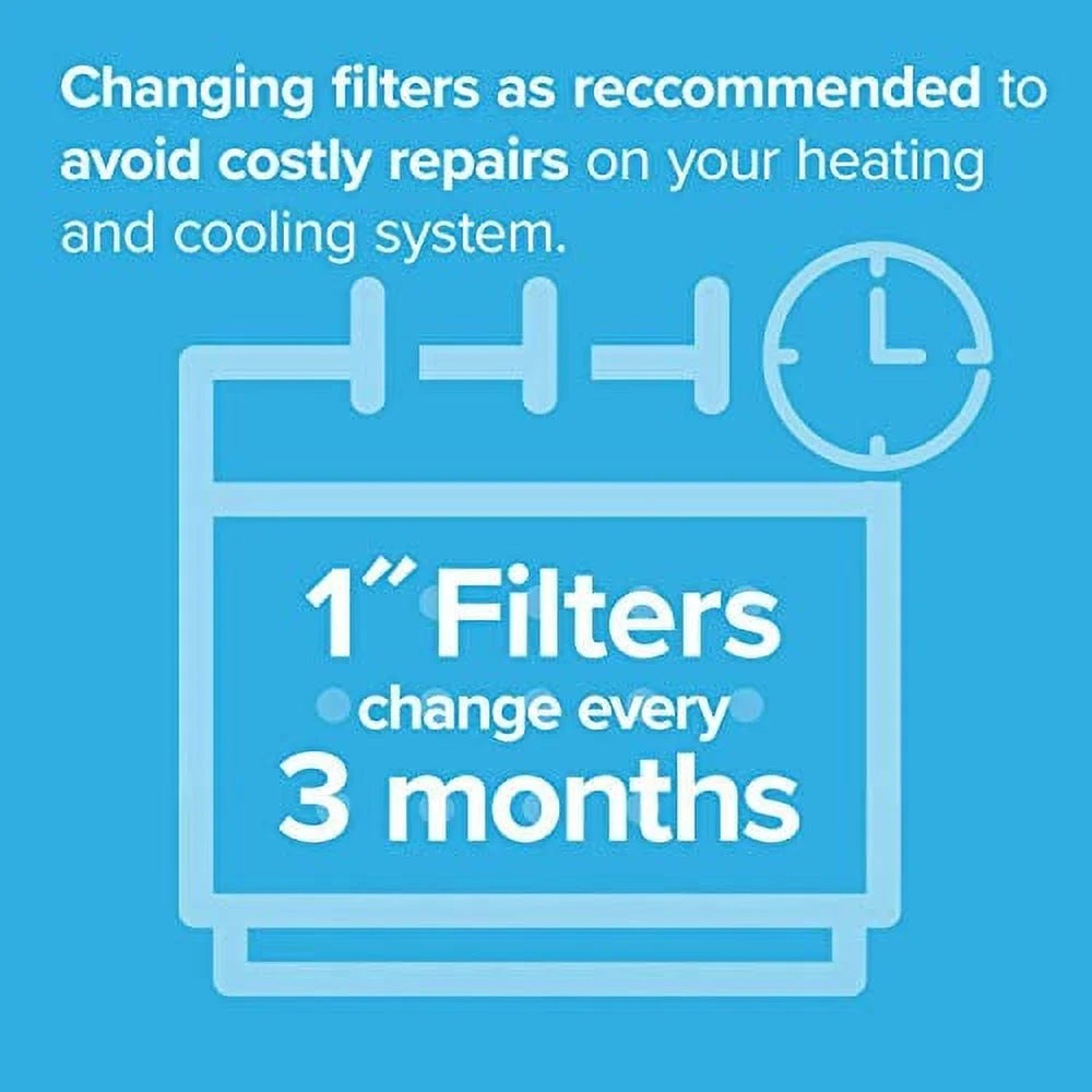 Filtrete 10x20x1,  Furnace Air Filter,  1000, Micro Allergen Defense, 6-Pack (exact dimensions 9.81 x 19.81 x 0.81)