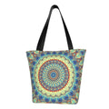 Lukts Round Mandala1 Tote Bag,Shoulder Bag Women' Hobos Handbags Large Capacity Shopping Bag