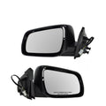 Teledu Mirrors Power Heated Left/Right Pair Set For 08-14 Lancer Evolution