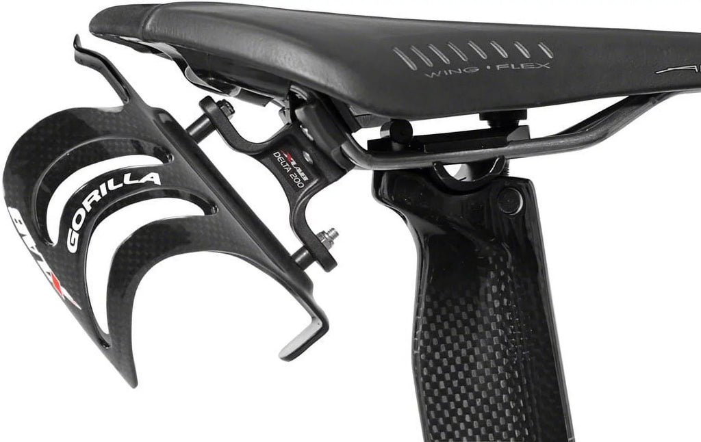 Delta 200 Rear Water Bottle Cage Black Saddle Mount Aero Bicycle Parts