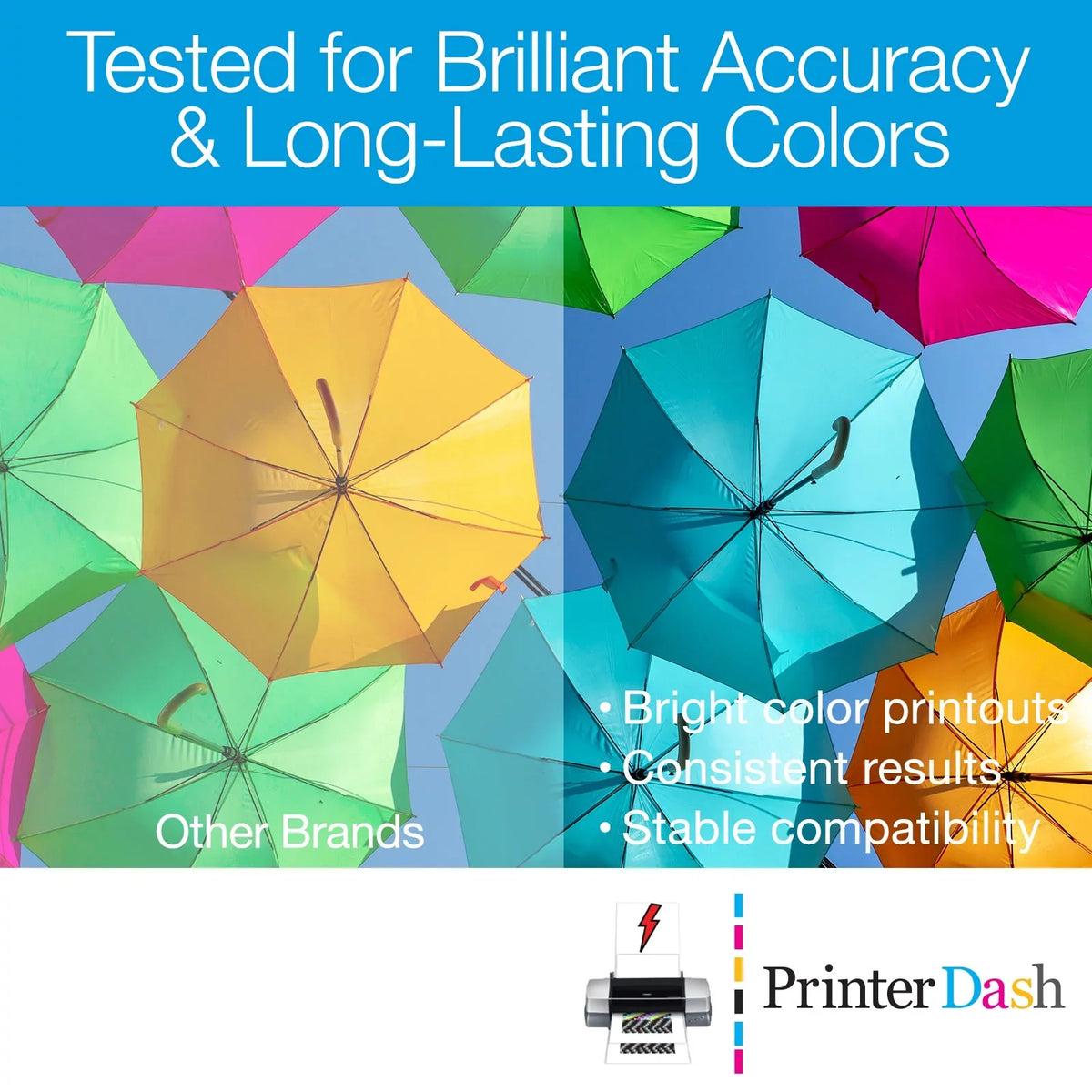 PrinterDash Replacement for Stylus Photo  Inkjet Combo Pack (////////) (. 157) (-4BCS-)
