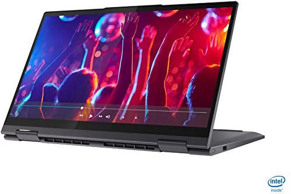 2022  Yoga 7i 2-in-1 Laptop 14 inch  Touchscreen Intel  Platform 11th Core i7-1165G7 Iris Xe Graphics 12GB  512GB  - 6 Thunderbolt 4.0 Backlit  with Fingerprint Windows 10