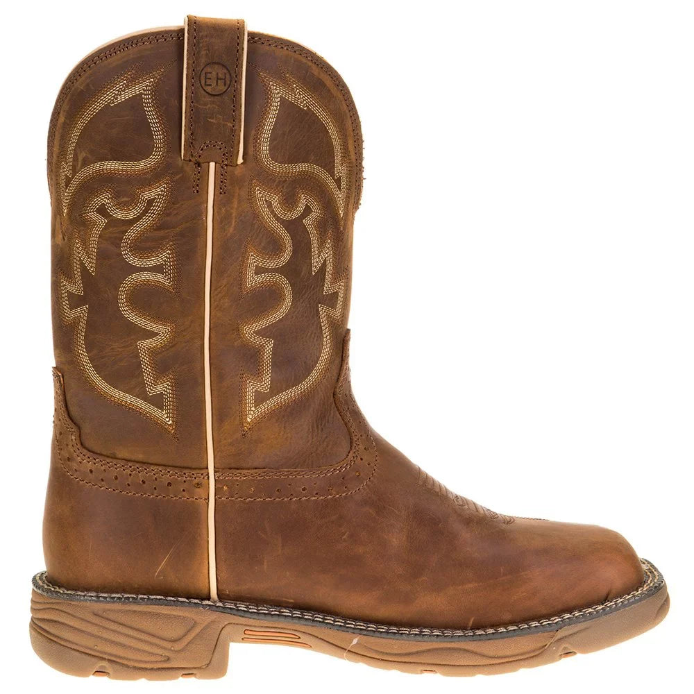 Justin Men's Stampede Rush Rustic Tan Boot