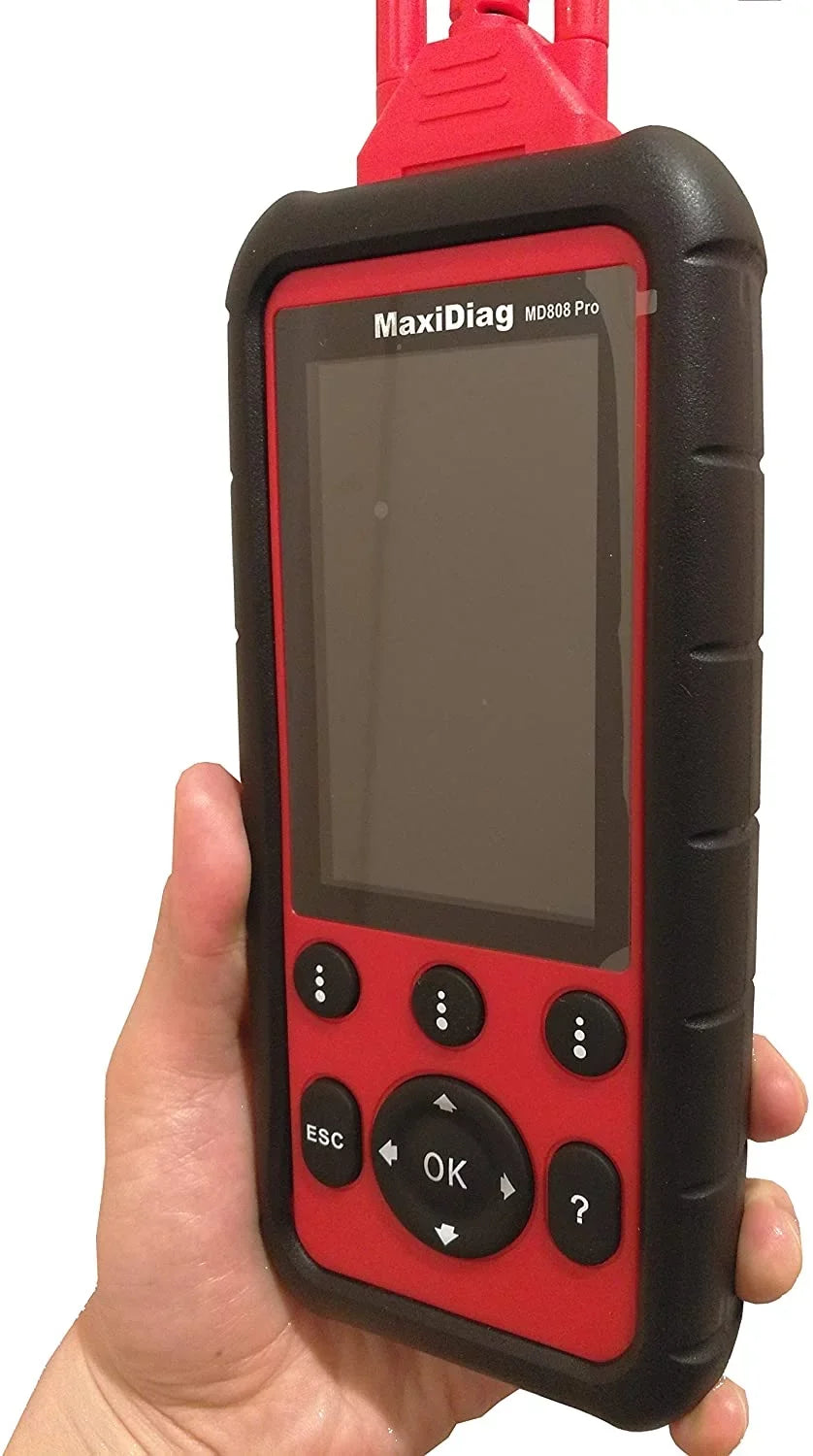 Autel MaxiDiag  Pro With Extension Cable  Scanner Code Reader Read/Clear Codes  Lookup 7 Special Features Oil Reset Battery Reset    Upgraded