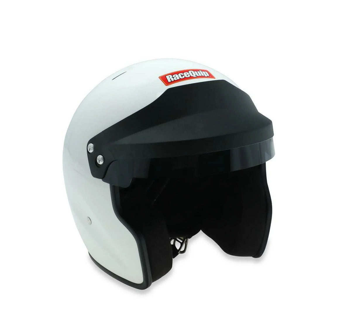 RaceQuip® 256115RQP  Racing Helmet - Open Face - Snell  - White - Large