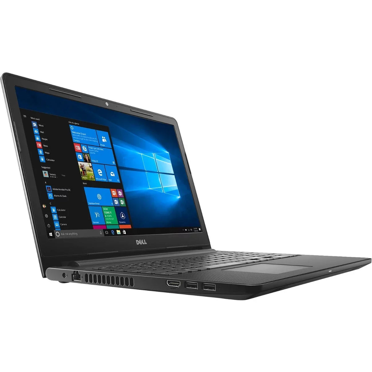 Dell i3567-3465BLK 15.6 Laptop Computer (Intel i3, 128GB , 8GB , Win 10, Intel  graphics 620)