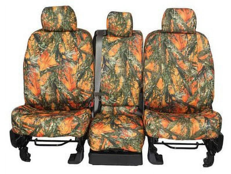 CalTrend Center 50/50 Split Bench  Seat Covers for 1994-1997 Toyota Land Cruiser - -72KA  Insert and Trim