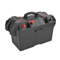 Battery Box Trolling Motor Battery Box Waterproof Dual  Ports Motor Battery Box Batteries Carrier for   Car Trailer Travel