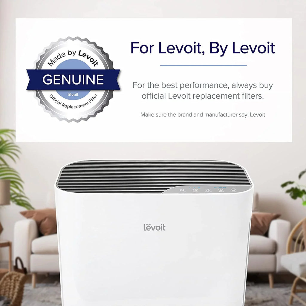 Levoit Air Purifier Replacement Filter Vital 100-, Genuine, for Vital 100, 2 Pack