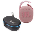 Clip 4 Pink Bluetooth Speaker and divvi Case Kit