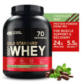 Optimum Nutrition, Gold Standard 100% Whey Protein Powder, Chocolate Mint, 4.94 lb, 70 Servings