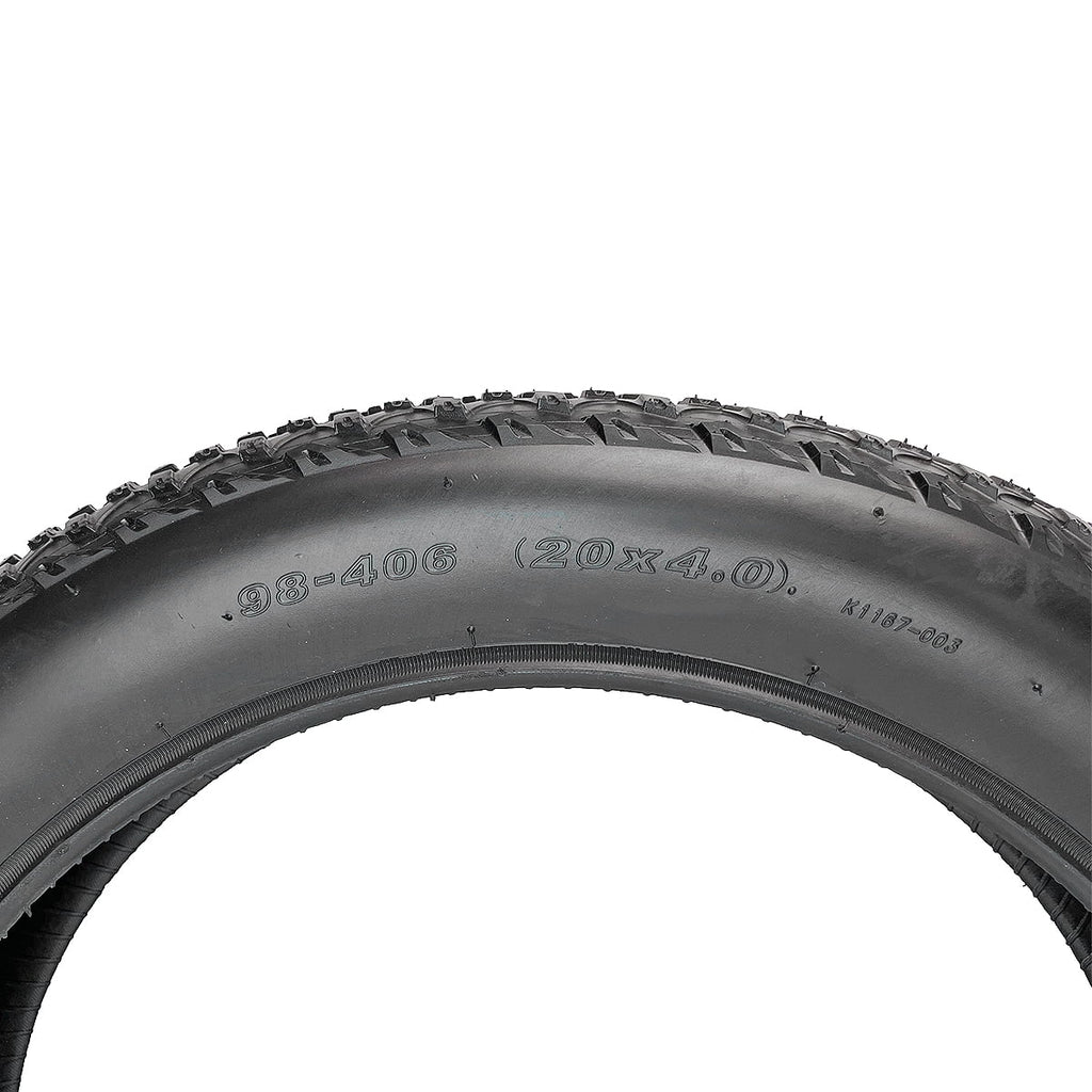 Two Kenda  20x4.0 Fat Bike Clincher Tires 20x4 Bicycle Tire (98-406)