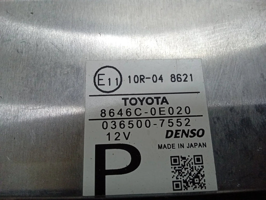 Pre-Owned 2014 Toyota Highlander Front Windshield Lane Departure Camera 8646C-0E020  (Good)