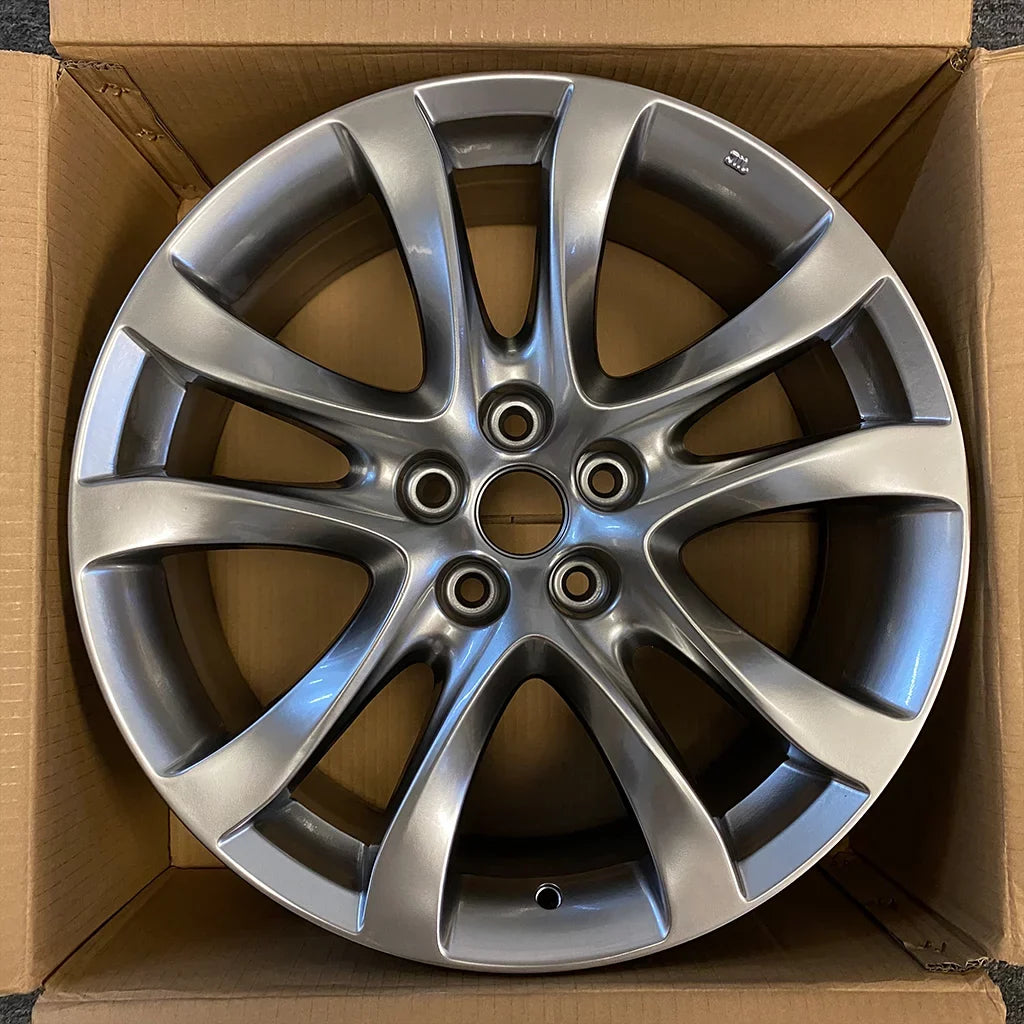 19" 19x7.5" Automotive Rim New Single Wheel for Mazda 6 2014 - 2017 Dark Hyper Silver  Quality Replacement