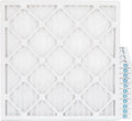10X10x1  11,  1000 Pleated Furne 1" Air Filters By Pamlico. Case Of 12. Size: 9-1/2  9-1/2  3/4