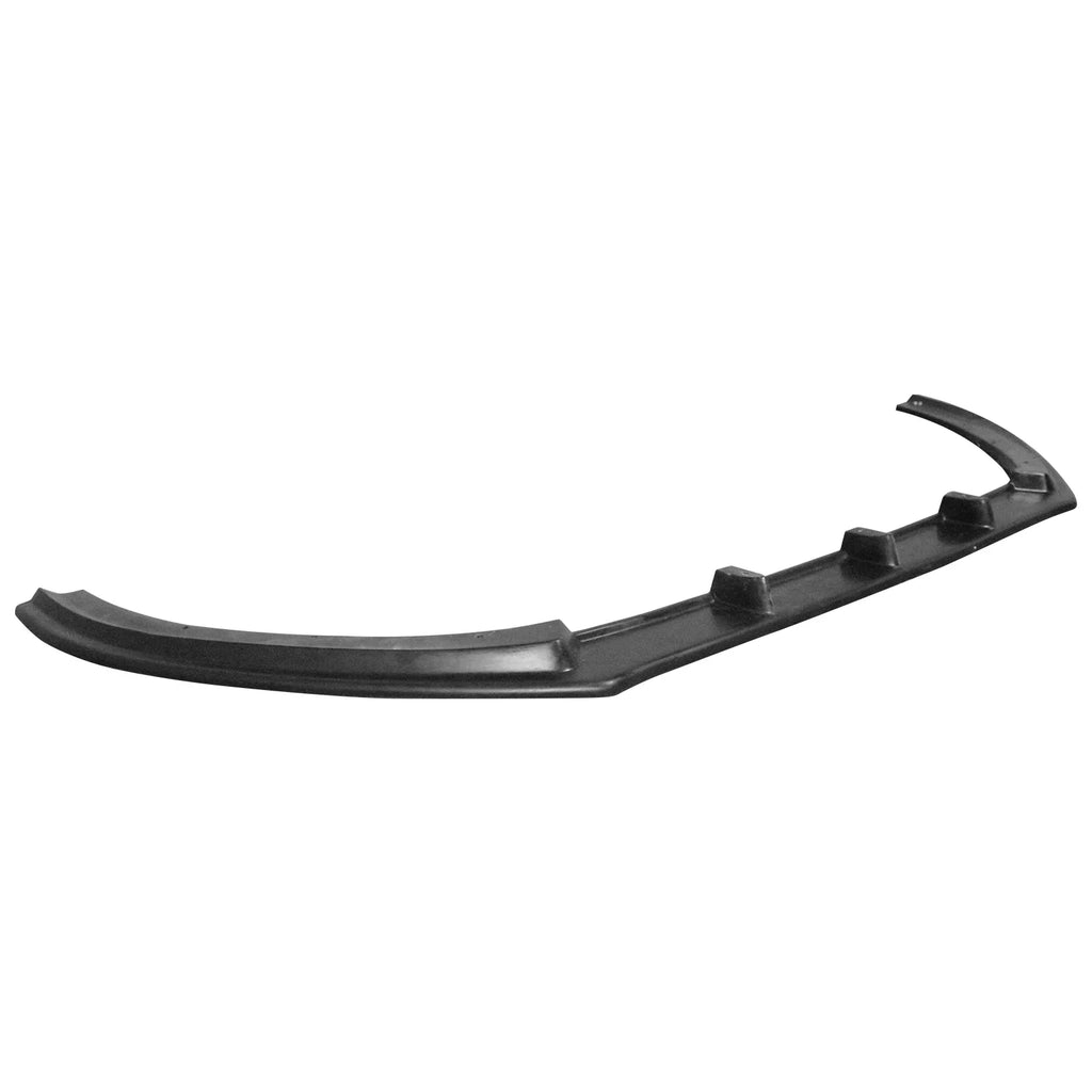 Ikon Motorsports Front Bumper Lip Spoiler Lower Air Dam Chin Splitter Added on Bodykit Replacement Compatible With 2016-2018 Ford Focus  Unpainted Black  Polyurethane 2017
