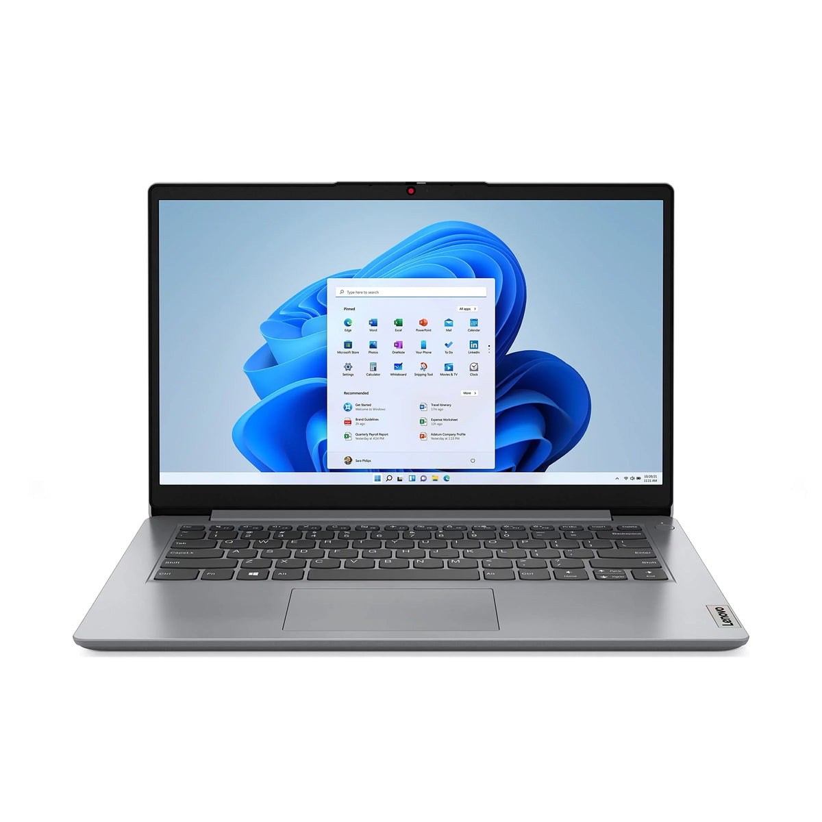Lenovo 2022 Newest Ideapad 1i Laptop, 14 inch  Display, Intel Quad-Core Processor, 4GB , 256GB Storage, Wi-Fi 6, Bluetooth, Cloud Grey, Windows 11 Home in  Mode