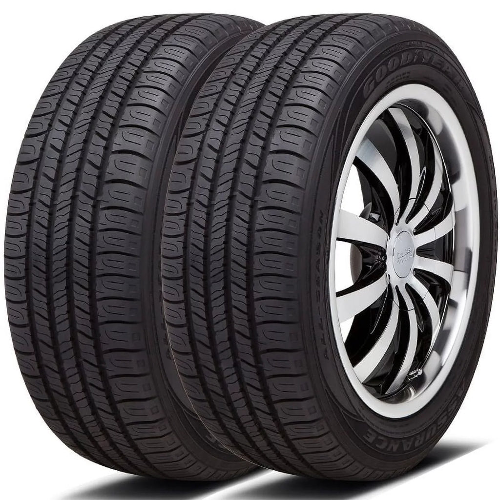 Pair of 2 Goodyear Assurance All-Season 235/65R17 104T High-Mileage Tire 65k Mi Warranty 407722374 / 235/65/17 / 2356517 Fits: 2017-18 Honda - , 2019 Honda -