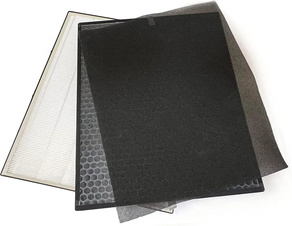 Filter Carbon Replacement Set For Air Dr. Air Purifier   Includes (1)  (2) Carbon  Filters (4) Pre Filters