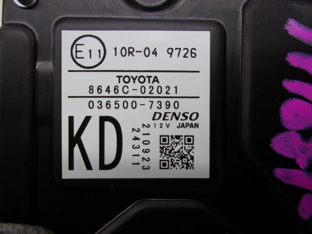 Pre-Owned 2019-2023 Toyota Corolla Windshield Mtd Forward View Lane Departure Camera  (Good)