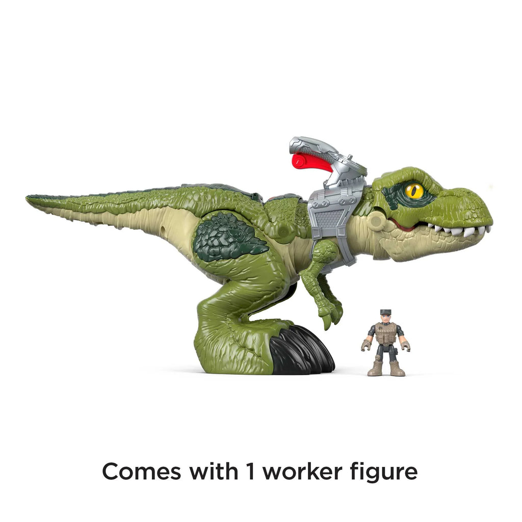 Imaginext Jurassic World Mega Mouth .Rex Dinosaur Playset