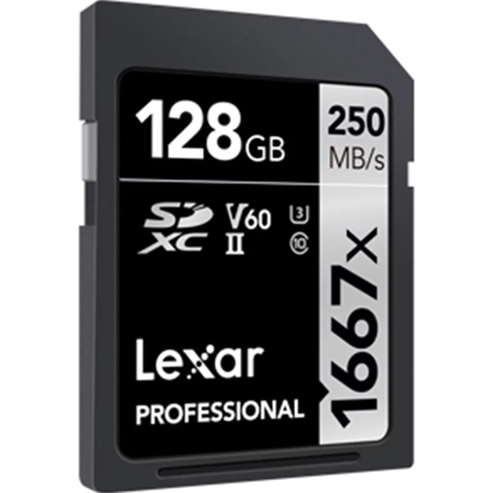 Lexar - CFexpress Type   Series 128GB Memory Card Bundle with Professional 1667x 128GB  Memory Card and  520 CFexpress Type /  3.2 Gen 2 Card Reader