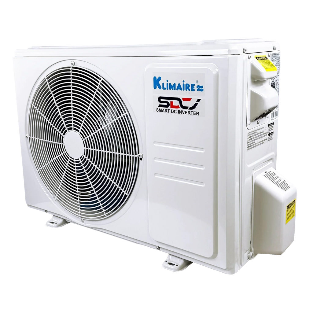 Klimaire 9,000 Btu 21.5  Ductless Mini-Split Heat Pump Air Conditioner up to 400 sq. ft.