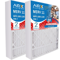 20x25x5 Air Filter  11 Comparable to  1000,  1200 &  7 Compatible with Honeywell  Premium  Made 20x25x5 Furnace Filter 2 Pack by     .