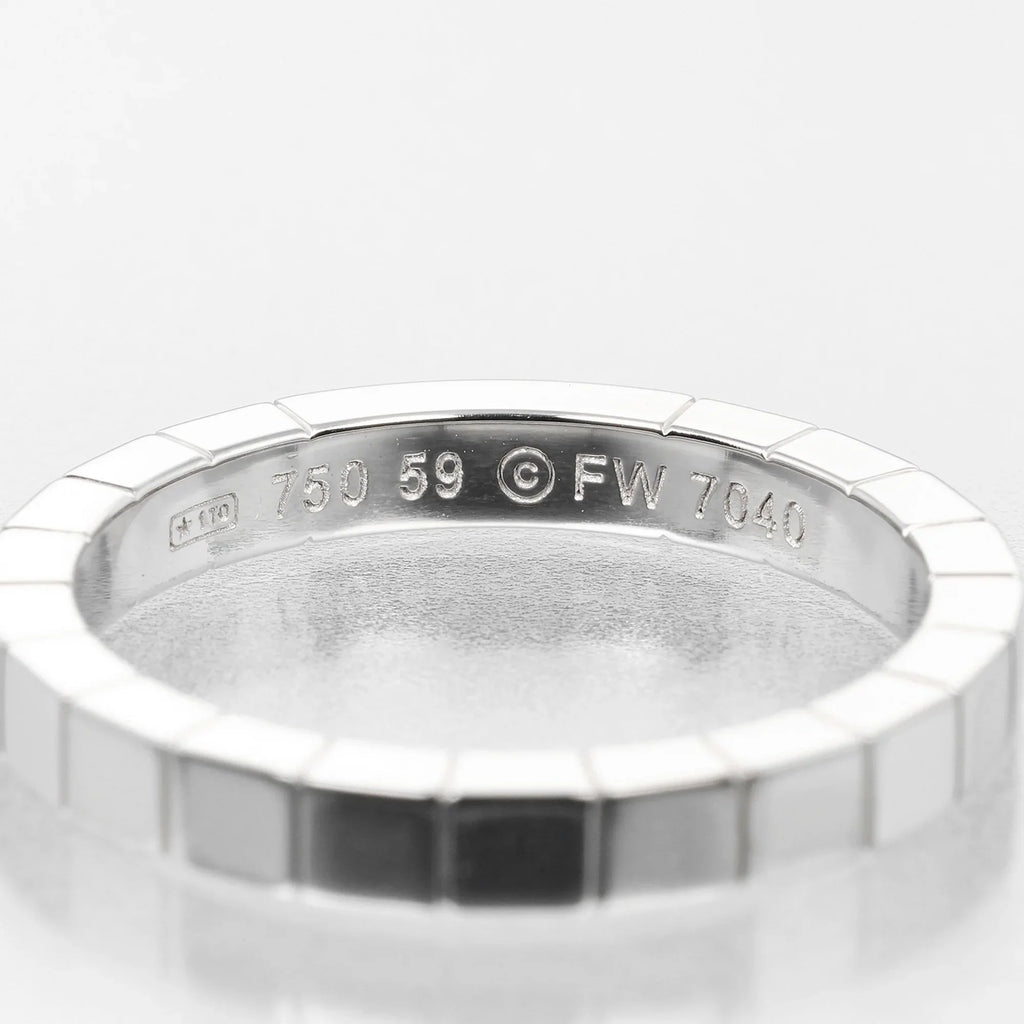 Pre-Owned Cartier  Raniere No. 18 Ring   White Gold Approx. 6.73g  (Good)
