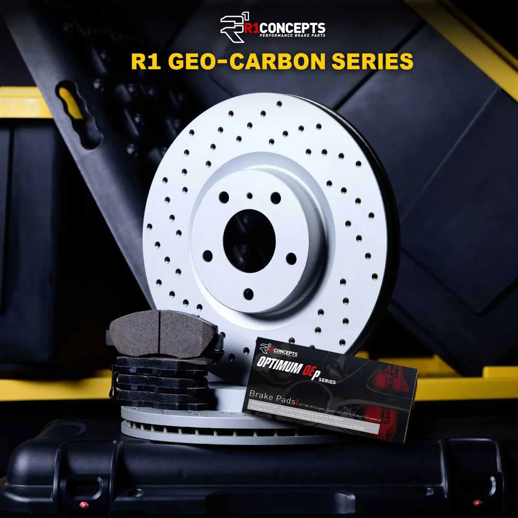 Concepts Front Brakes and Rotors Kit |Front Brake Pads| Brake Rotors and Pads| Optimum OEp Brake Pads and Rotors|fits 2007-2015  , ,