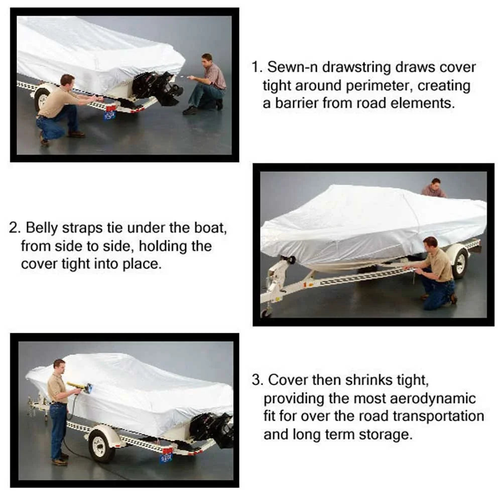 Cobalt Boat Shrinkable Transhield Cover 465377 |  / 273 .0