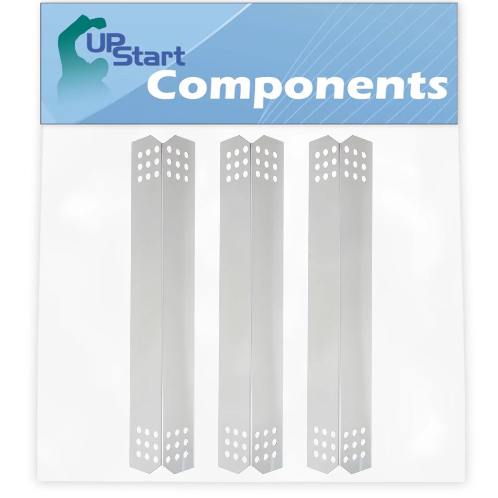 3-Pack  Grill Heat Shield Plate Tent Replacement Parts for Kitchenaid 860-0003 - Compatible Barbeque Stainless Steel Flame Tamer, Flavorizer Bar, Vaporizer Bar, Burner Cover 16 1/8"