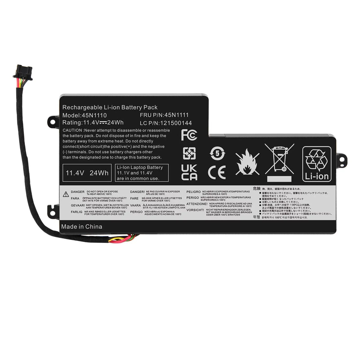 Battery   For Lenovo ThinkPad   45N1108