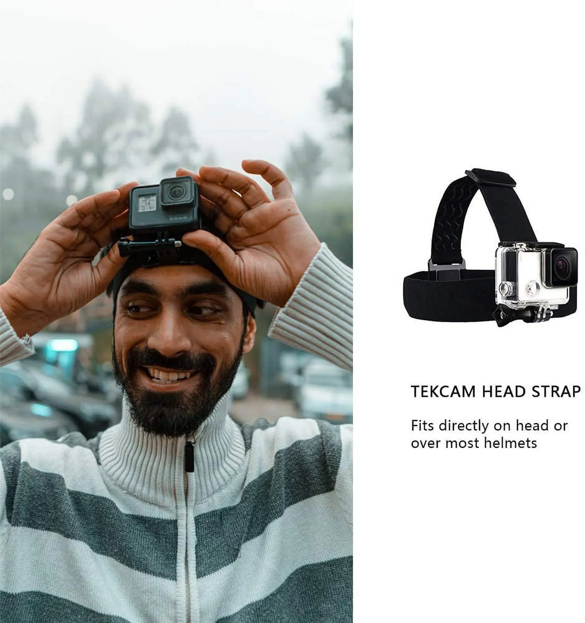 Action Camera Head Mount Strap Wearing Head Belt Compatible with Gopro Hero 11 10 9 8 7 6 5//Dragon