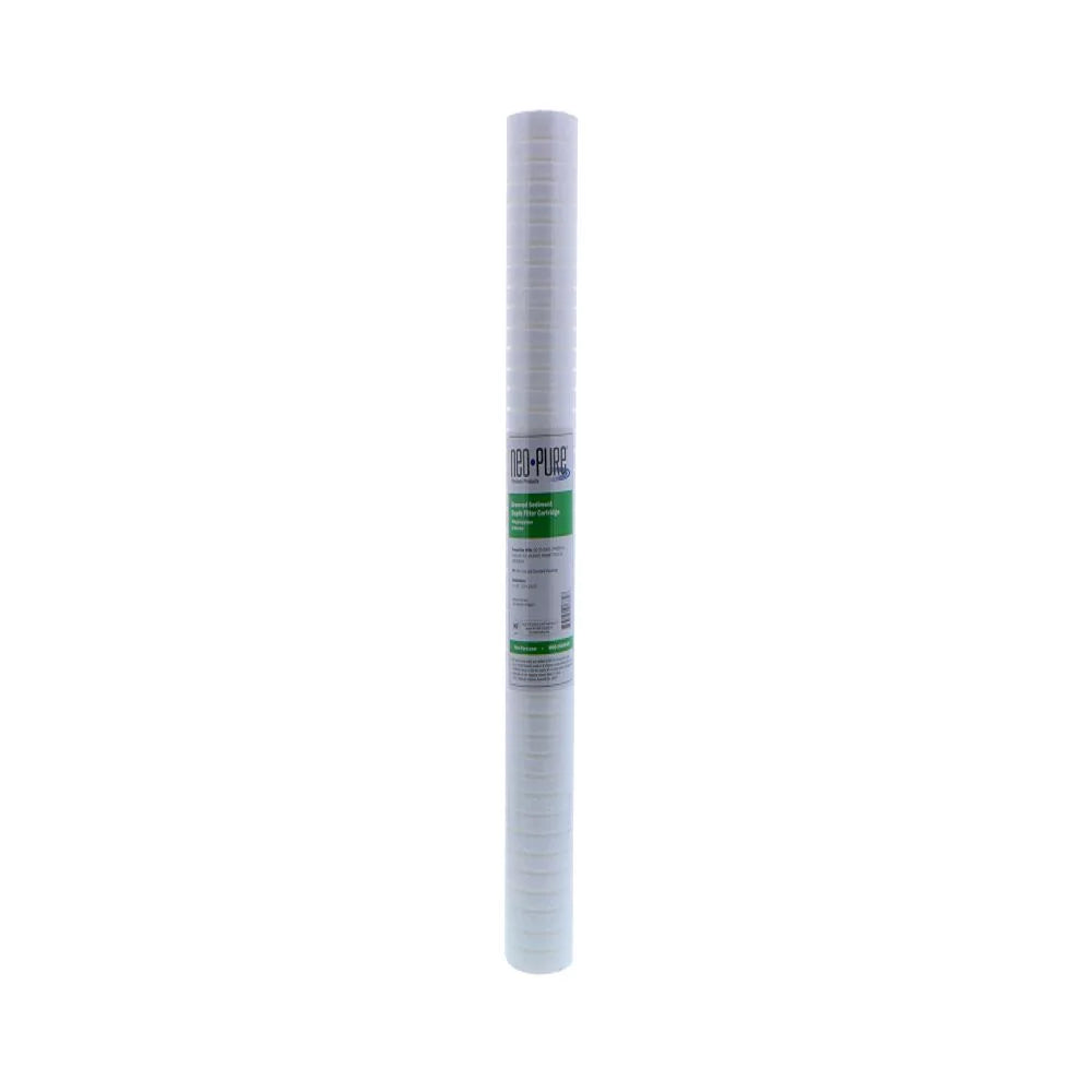 Neo-Pure -25200-05 2-1/2" x 20" Sediment Depth Grooved Filter - 5 mic