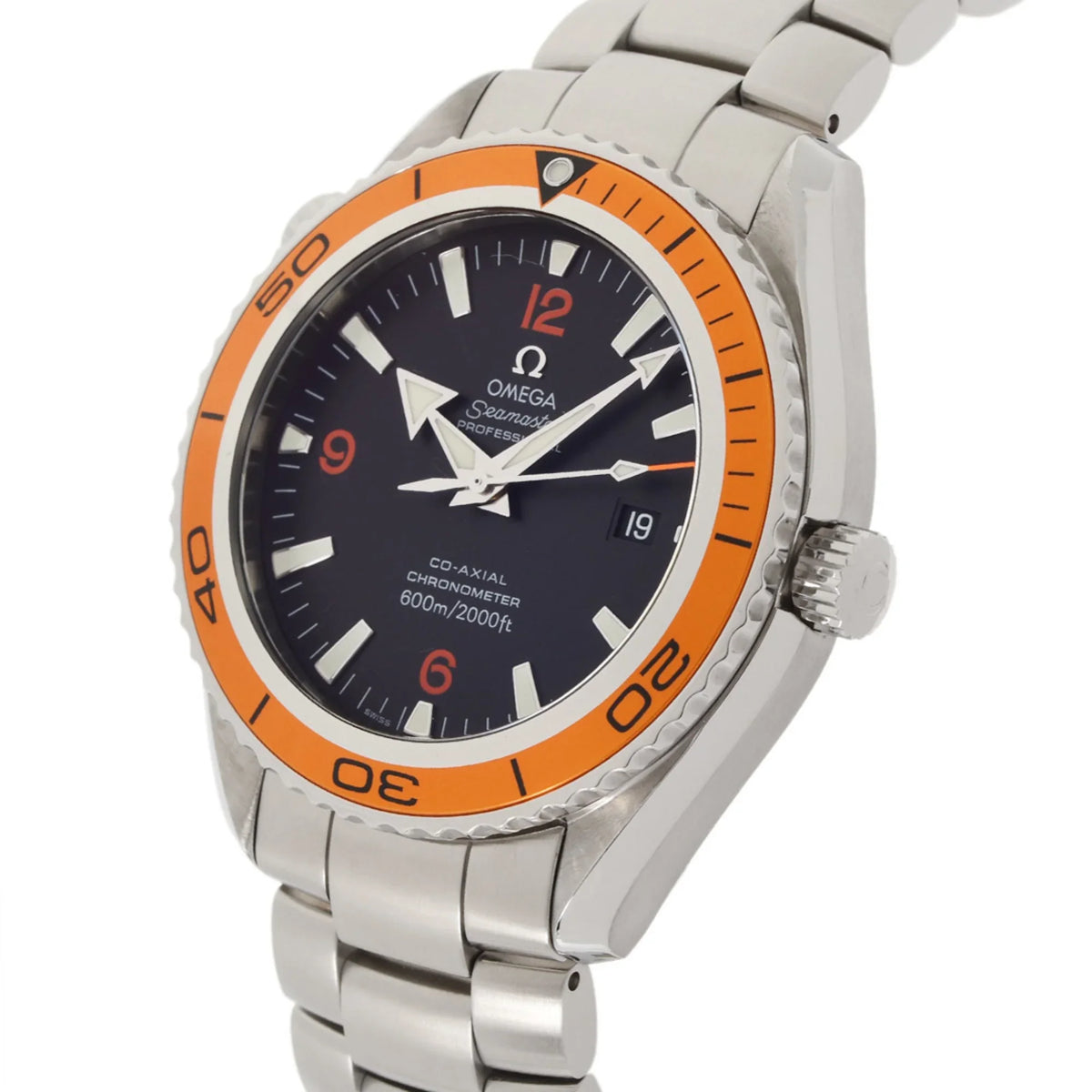 Pre-Owned  Seamaster Planet Ocean 600 Co-Axial 2208.5 Men's  Watch Automatic Black Dial (Good)