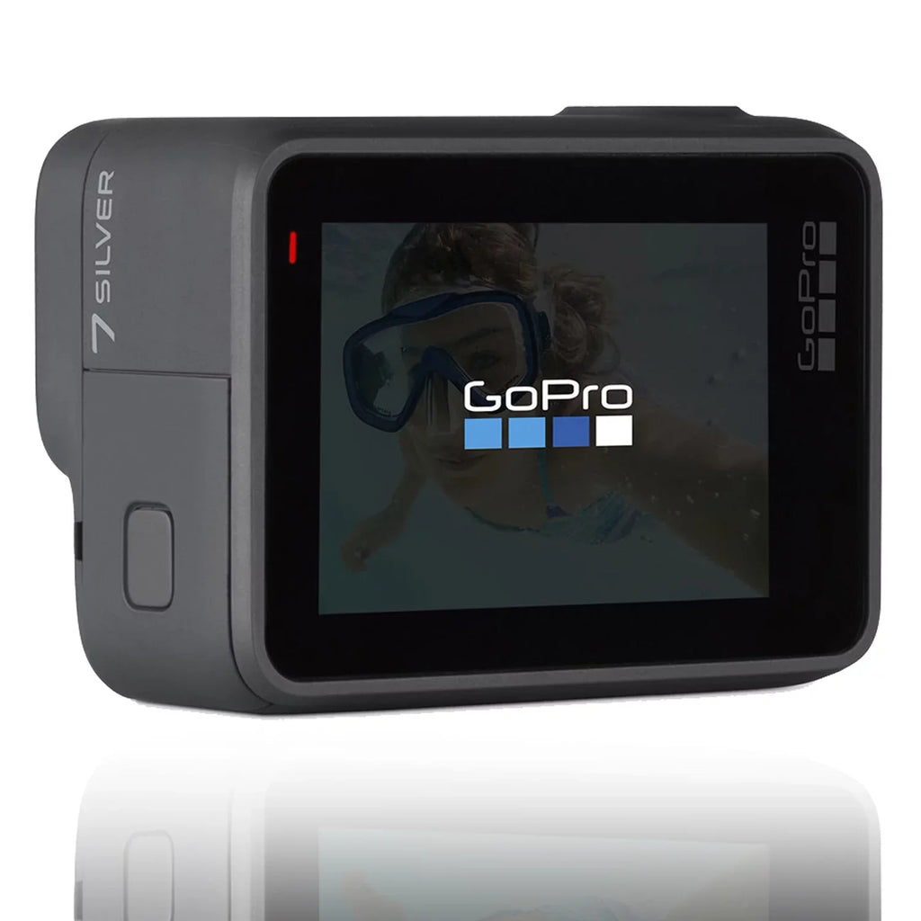 Restored GoPro  Silver Camera + Super Suit Dive Housing Case ECommerce Packaging Waterproof Digital Action Camcorder With Touch Screen 4K  Video 12MP Photos (Refurbished)