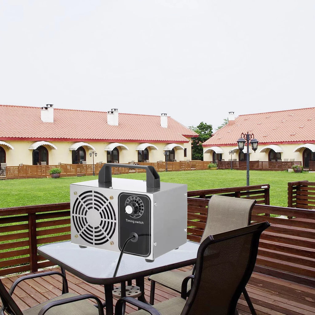 28g/h Ozone Generator Machine -  Air Deodorizer for Home, Kitchen, Office, and Car Use