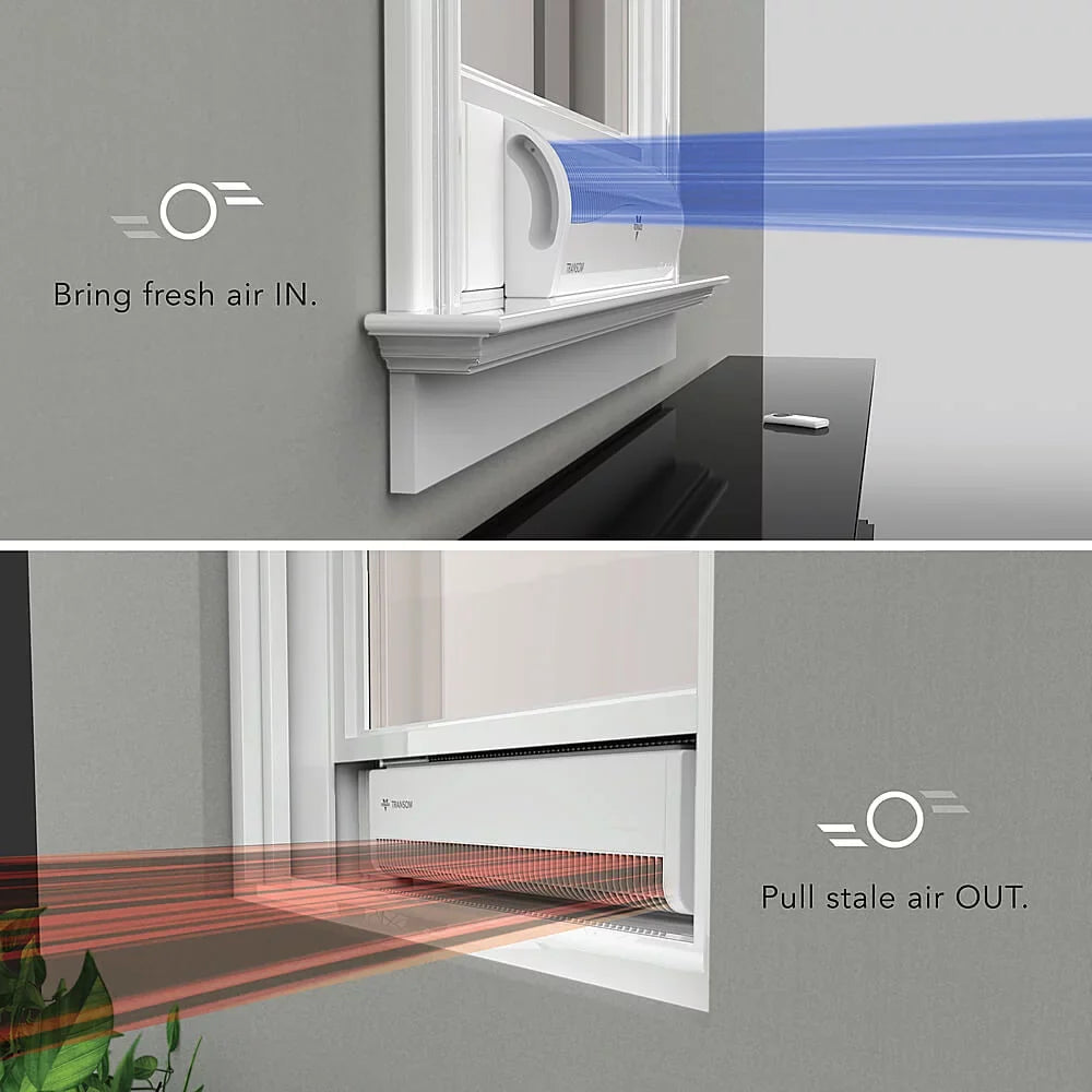 Vornado -0136-43 Transom Window Fan, Remote Control, 4 Speeds - Quantity 1