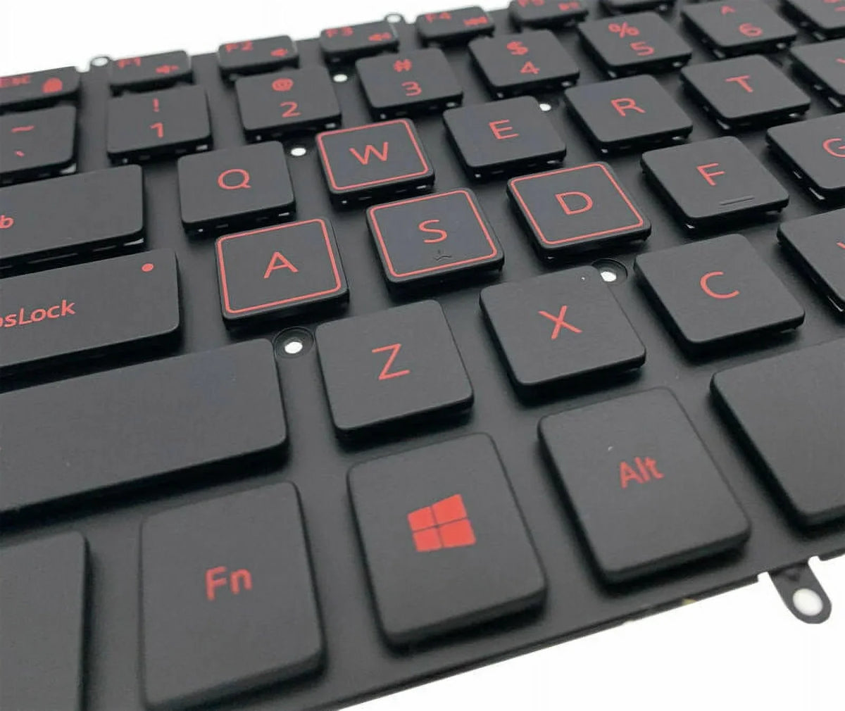For Dell Gaming -3579 3779  15 5587 15-5587 Keyboard Backlit Red Characters