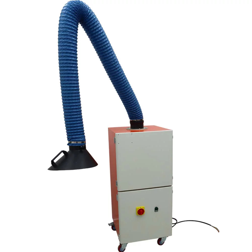 Mobile Welding Fume Extractor Smoke Purifier Single Arm 220V