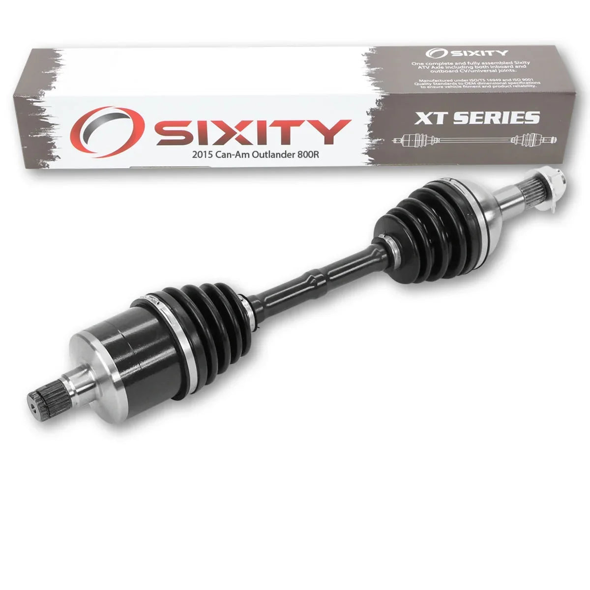 Sixity  Rear Left Axle designed for with Can-Am Outlander 800R 2015 -  4X4