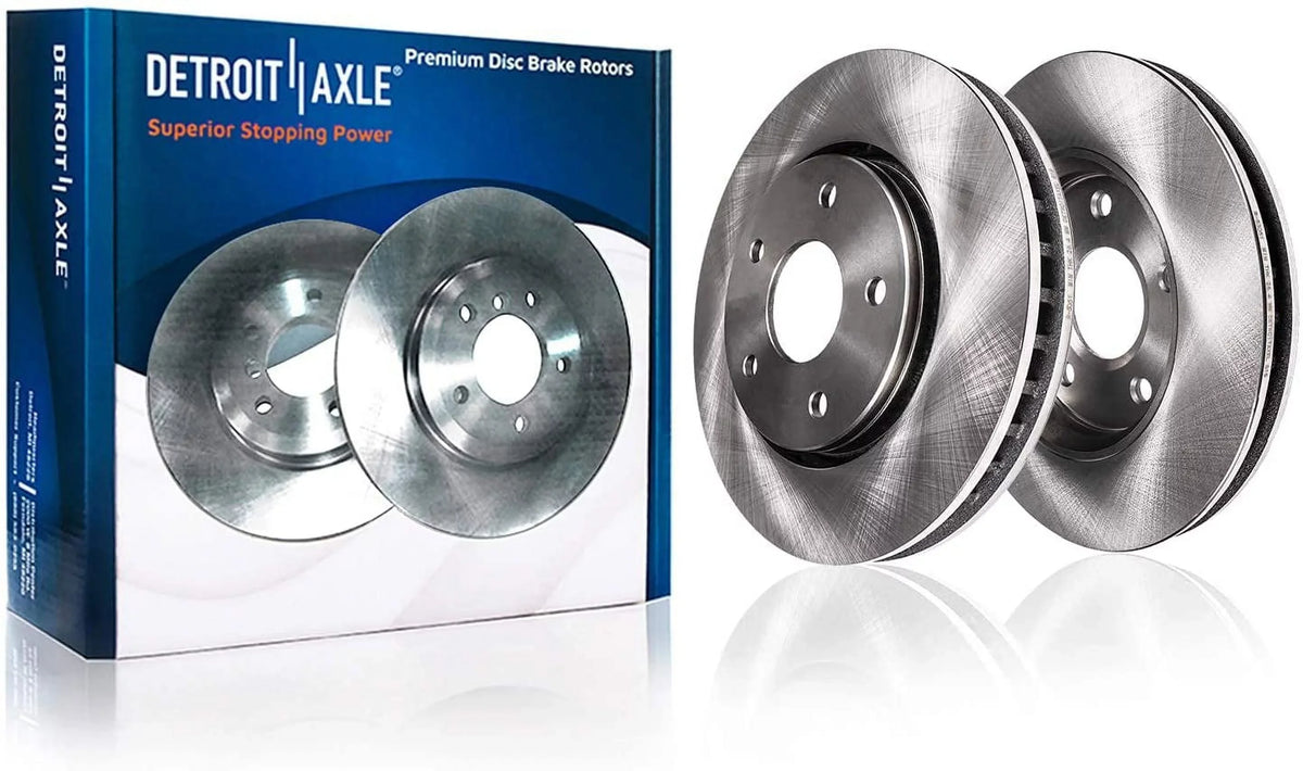 Detroit Axle -  Brake Kit for 2012-2016 Honda - Replacement 2013 2014 2015 Disc Brake Rotors and Brakes Pads Front and Rear