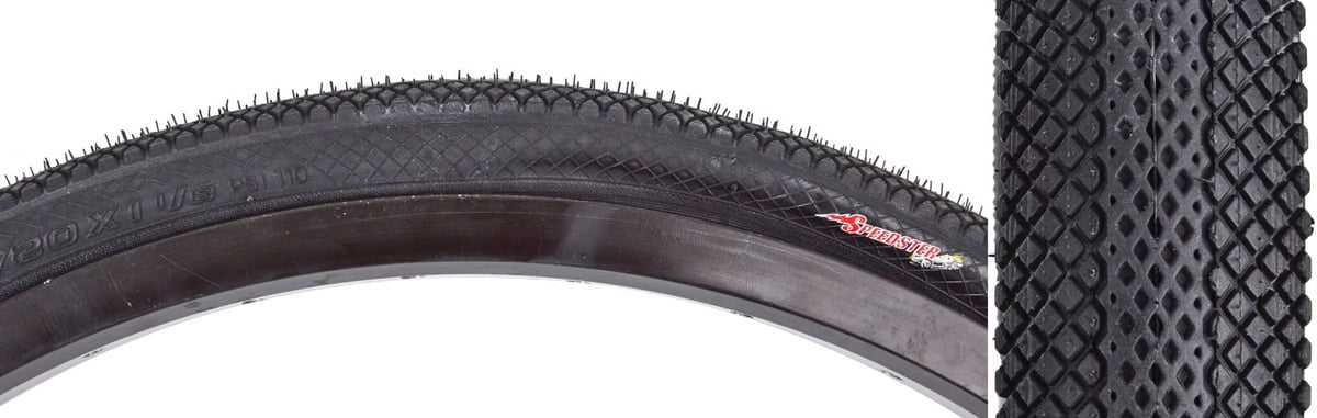 Vee Tire Co. Speedster  Tire: 20" x 1-1/8" Folding Bead Black