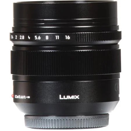 Lumix  Leica  Summilux 12mm f/1.4 Aspherical Lens for Micro Four Thirds, Black